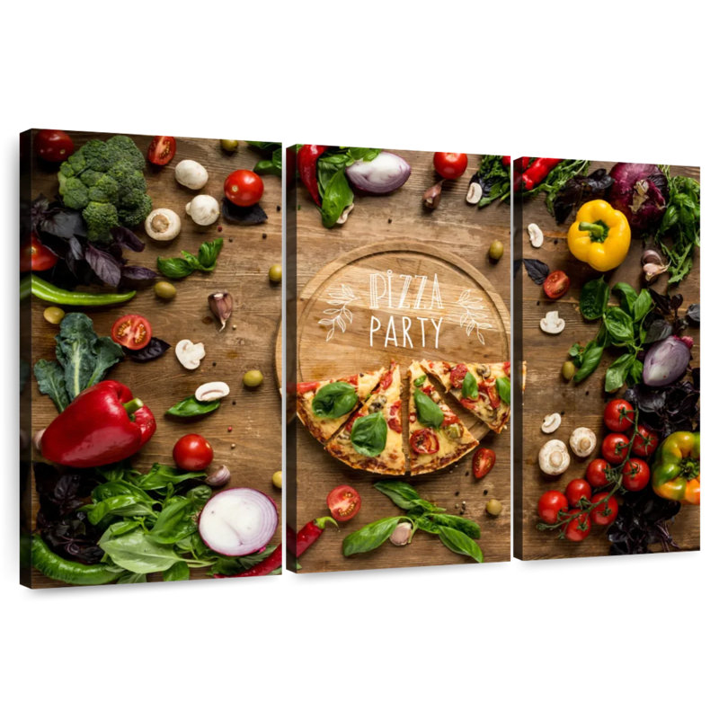 Tranches de pizza Yarlin, H 36 po x l 57 po