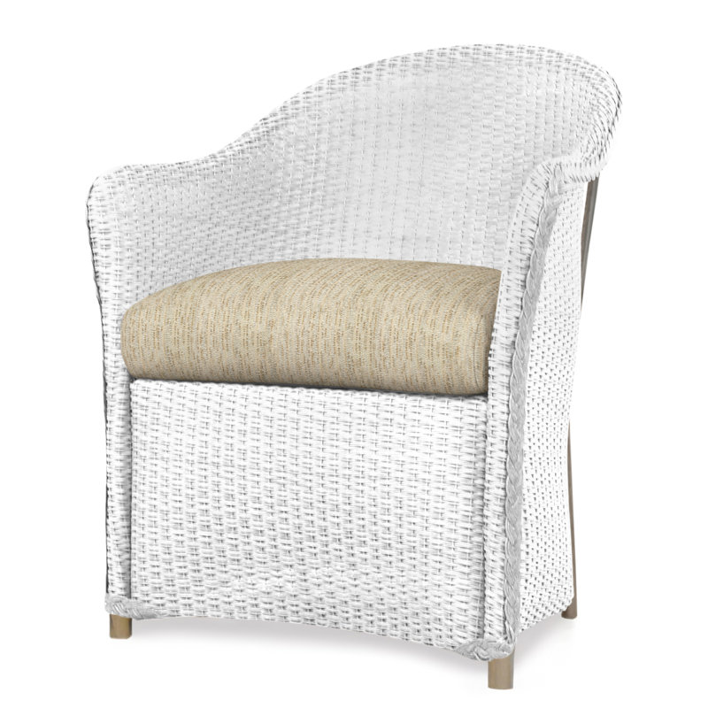 Weekend Retreat Outdoor Dining Armchair, Charlotte Sparrow, White