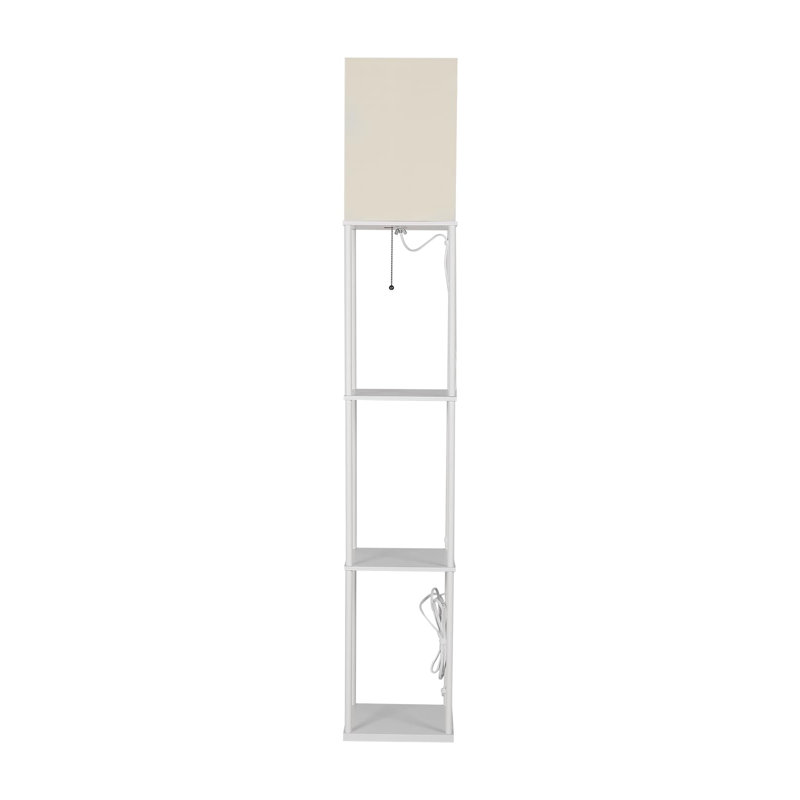 Degnan 62.99'' Black Traditional Floor Lamp