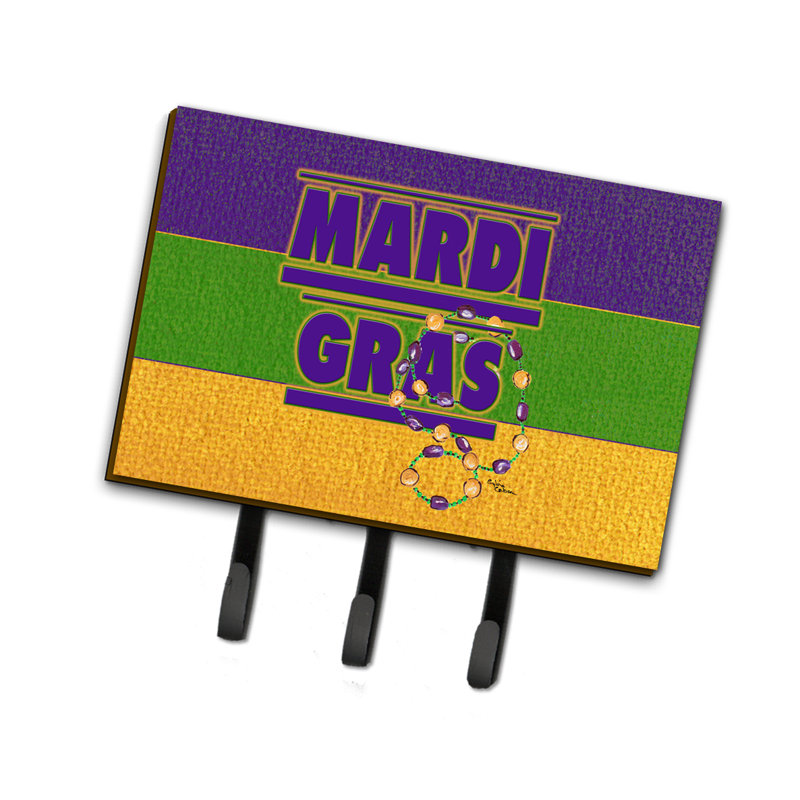 Porte-clés en gras mardi gras