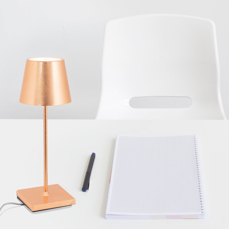 Poldina Pro Mini Table Lamp, Copper Leaf
