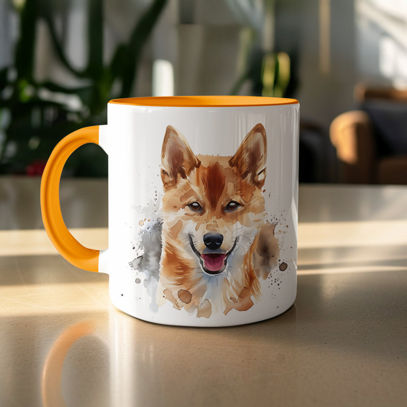 Mug, Orange, 4
