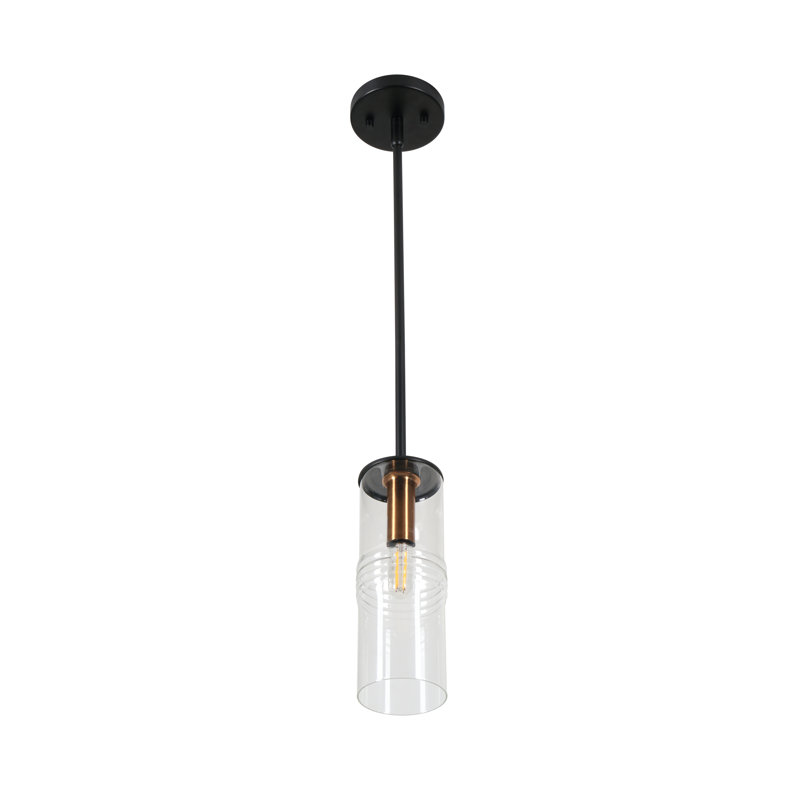 Luminaire suspendu 1 lumière Caulford