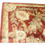 Hand Knotted Wool Area Rug in Wine