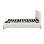 Elegant Boucle Upholstered Bed, A Luxurious And Comfortable Bedroom Centerpiece, Queen Size, White-2087002723