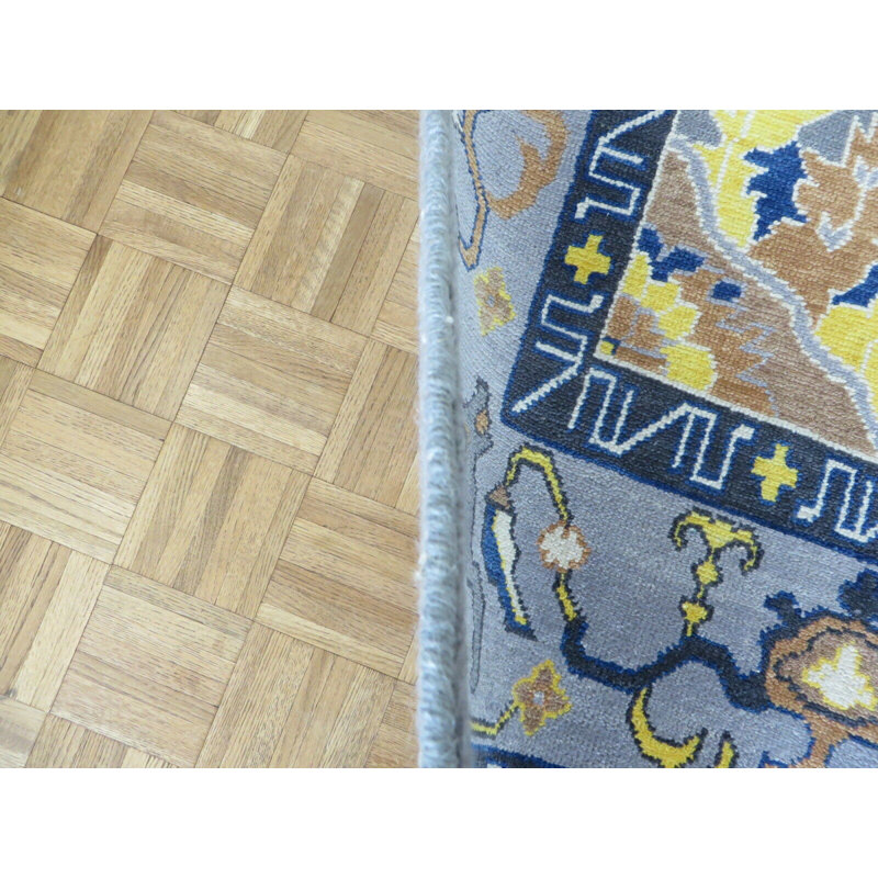 Tapis oriental gris anthracite noué à la main 9 pi 8 po x 13 pi 10 po E97655E7CEDA4A078F457718B2694603