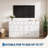 Modern 12 Drawer Dresser, 61" Wide Wood Chest with Gold Handles, Narrow Tall Dresser for Bedroom, Hallway, Entryway-1252517338