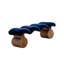 Tabouret de canapé 55,12 "Blue and Brow Nordic Minimalist Creative-2113662111