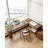 Solid Wood L-shaped Desk-1570830942