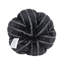 Ensemble de 2 décorations de citrouille à rayures noires et blanches en tissu pour Halloween, 7 po x 7 po x 7 po