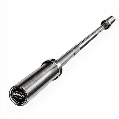 7 FT  Barbell – 45 lb Weight Bar. 1500 lb Capacity. Knurled Grip & Rotating Sleeves for Home Gym Strength Training