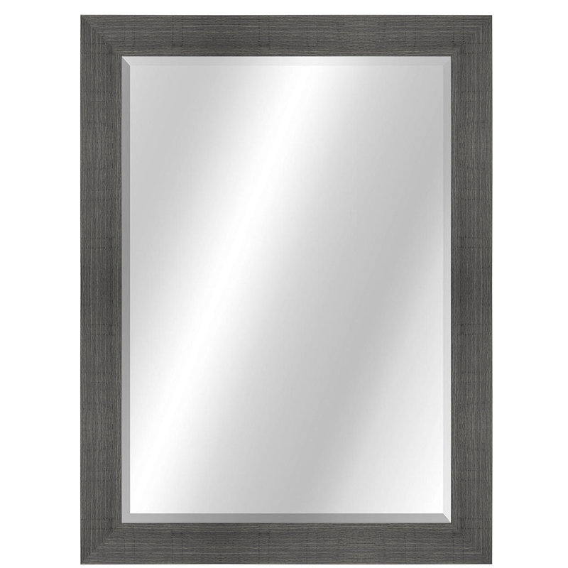 Wall Mirror, Gray, 46" x 36"