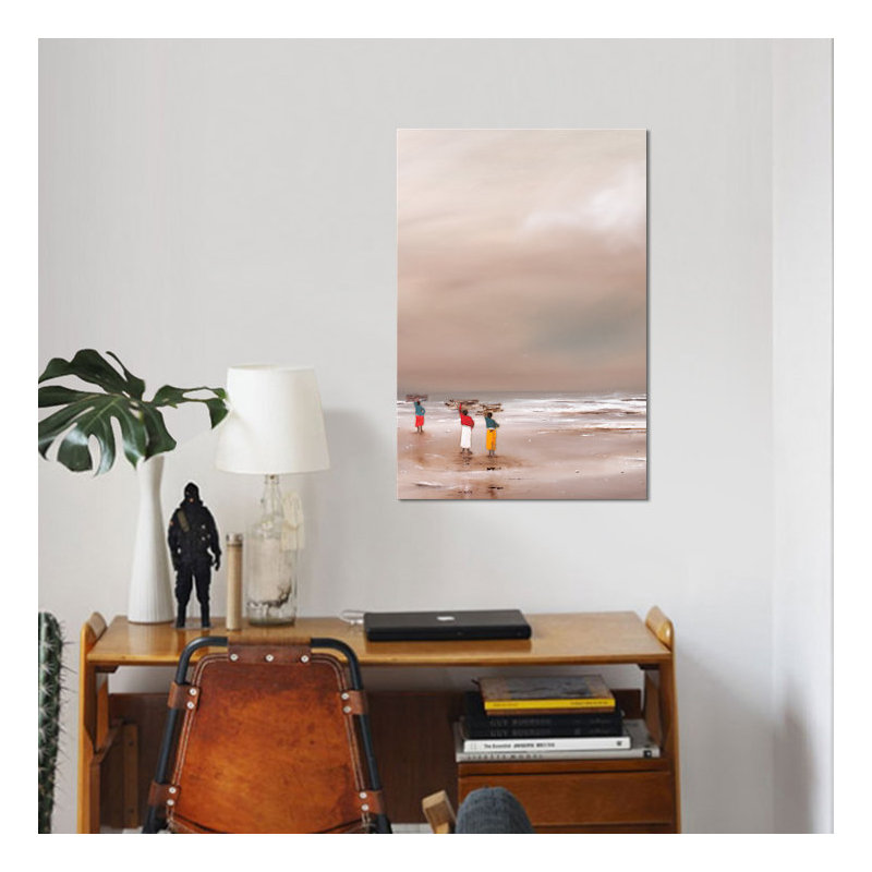 " Kindling " by Jan Eelse Noordhuis, 12" H x 8" W x 0.75" D