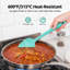 Ensemble de 3 spatules en silicone haute résistance à la chaleur U-Taste 600ºF, sans BPA-99666807