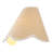 1-Light Hardwired Rattan Flush Mounted Sconce