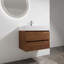 Meuble-lavabo mural 30 po avec lavabo en résine, 2 tiroirs à fermeture en douceur-125539364-125539363