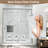 49-54 in. W x 72 in. H Double Sliding Framed Shower Door in Brushed Nickel with Clear Tempered Glass-122113860