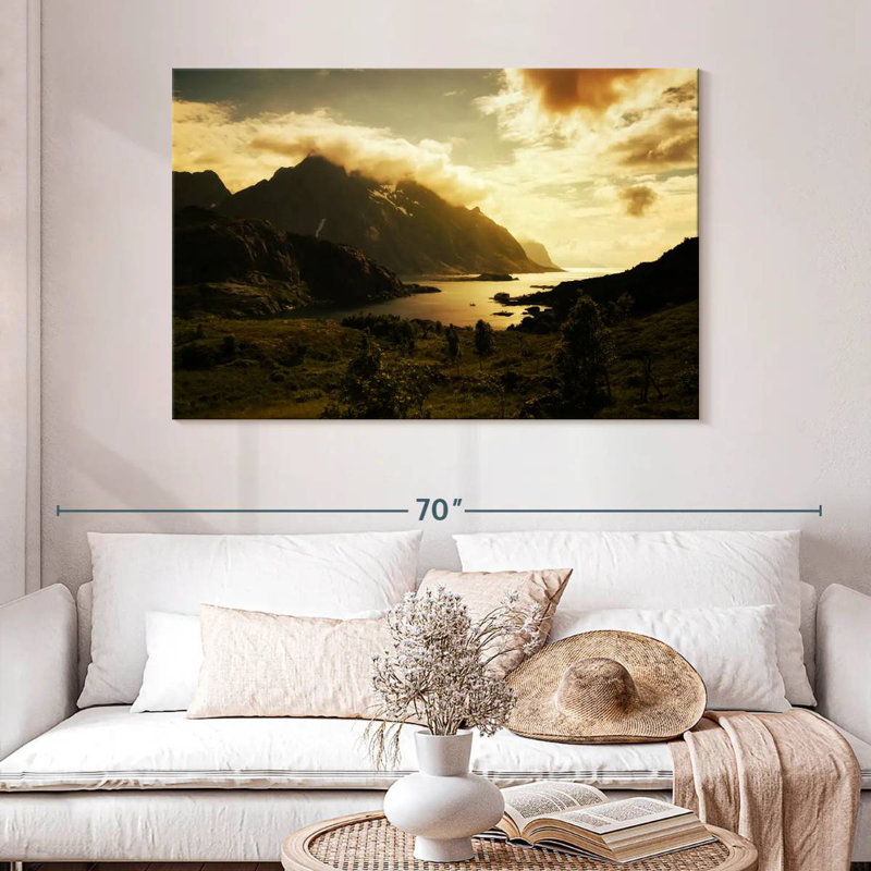 Alvord Lofoten Norvège II, H 32 po x l 48 po