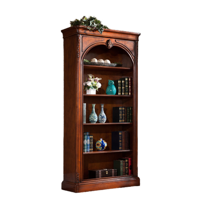 Bibliothèque simple, Marron foncé
