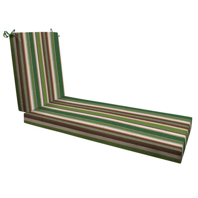 Meridian Outdoor Chaise Lounge Cushion – Weather-Resistant, Reversible, Plush Comfort