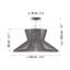Impossible B 65 - Light Geometric Pendant-27276133
