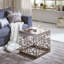 Despres 50cm W Metal Bedside Table