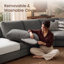 Canapé modulaire moderne en L-1006265521-1006265523