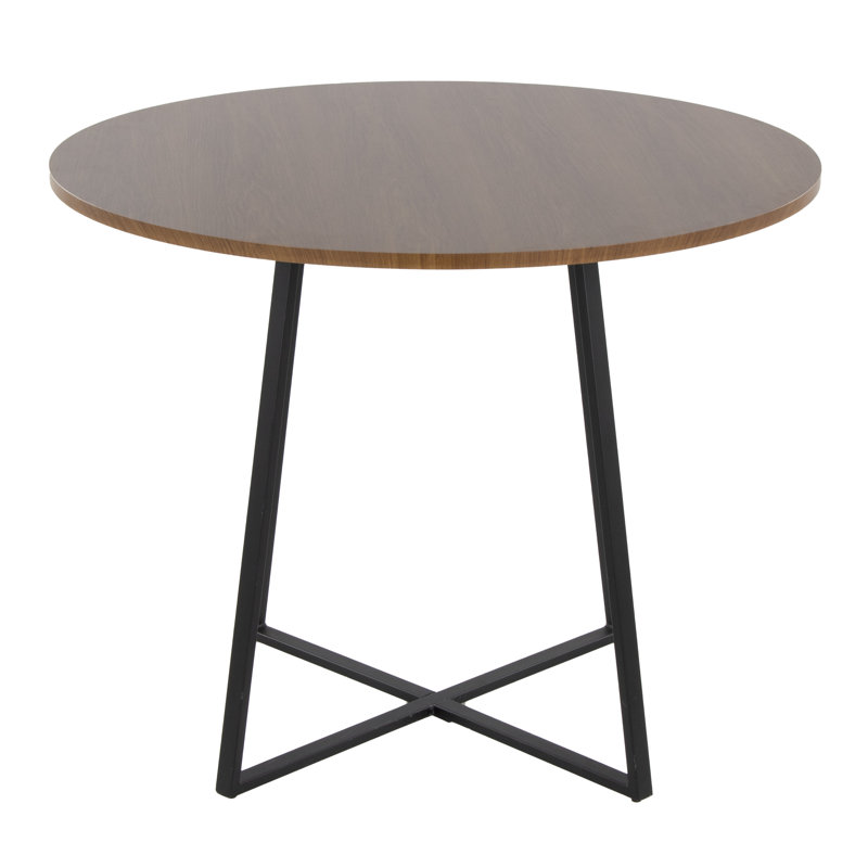 Table de salle à manger Cosmo Canary, Walnut, Black