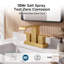 Robinet de salle de bain central avec ensemble de bonde Forious®, robinet d'évier de salle de bain à 2 poignées-97849319
