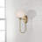 Ansley Steel Armed Sconce-94393082