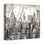 « sketch city horizon », impression sur toile
