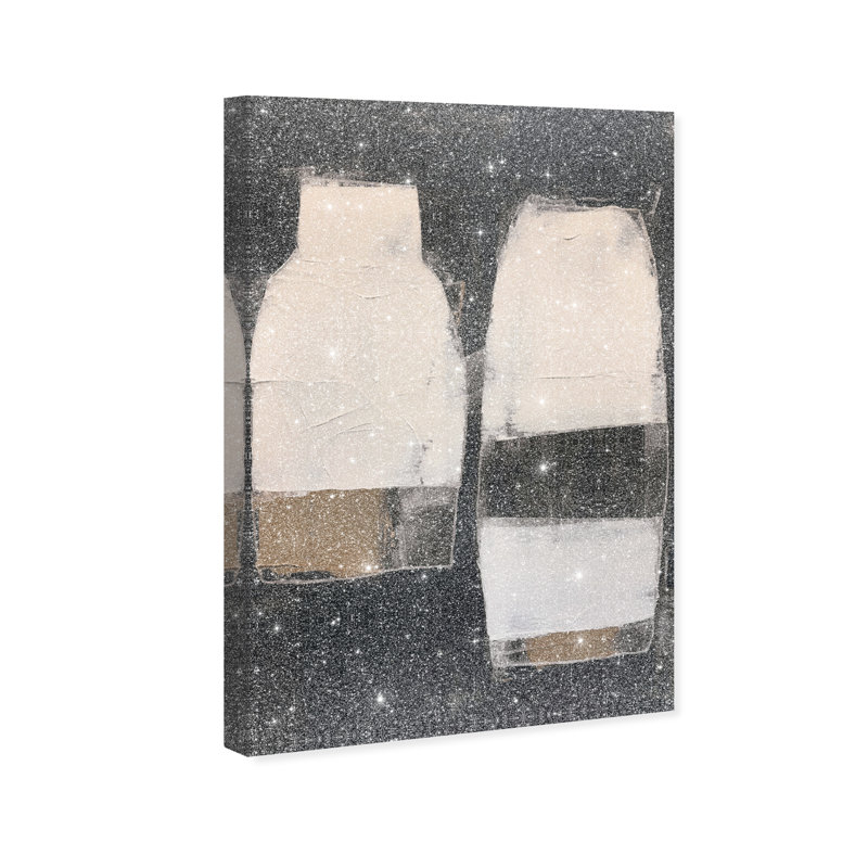 Silent Eruption Canvas Abstract Print by Oliver Gal, Black Frame, 10 x 15, 15"H x 10"W, Canvas Unframed