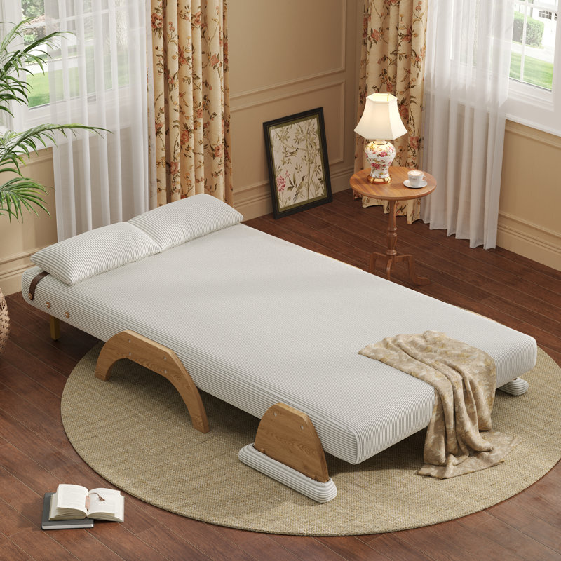 Canapé-lit convertible 3 en 1 extensible, canapé-lit, canapé-lit pliable et réglable, 45.9" W