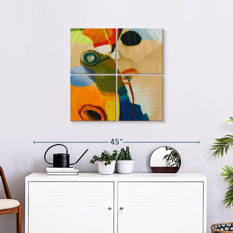 Avery Amusement I, 26" H x 26" W