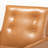 Kalliope Tan Faux Leather Upholstered Button Tufted Lounge Chair, 31.3" H X 28.79" W X 29.69" D-1418459219-1418459221