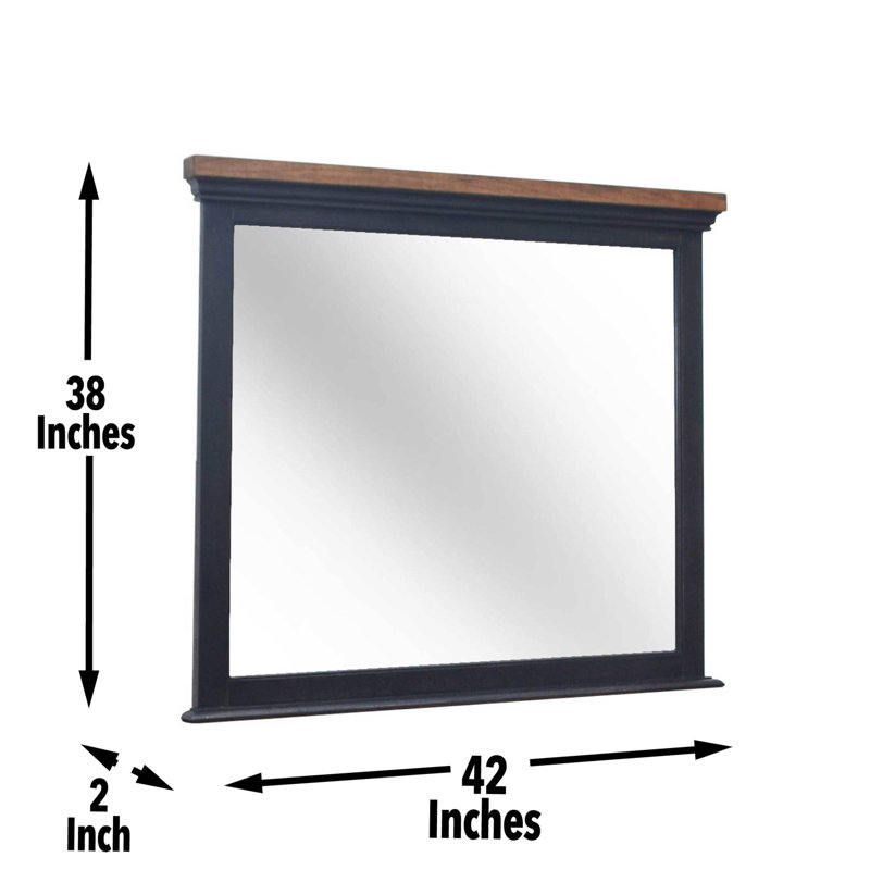 Elgin Mirror, Brown