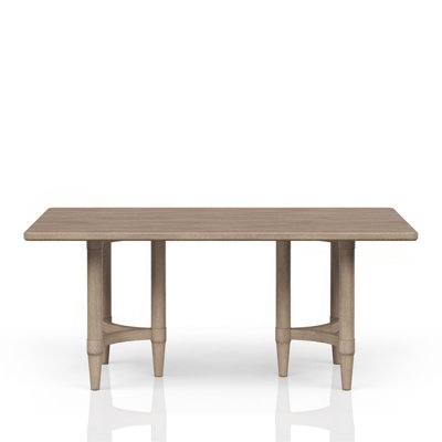 Table de salle à manger à hauteur de comptoir au fini sable