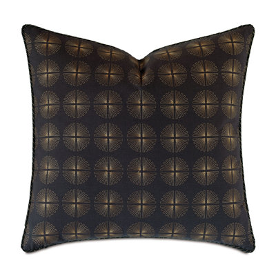 Park Avenue Embroidered Reversible Throw Pillow