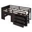 Lit mezzanine Safe Safe avec armoire de rangement fonctionnelle et tablette - coloré - et polyvalent-1766992300