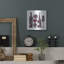 Winston Porter 'Modern Kitchen Square 1 Wine Red' by Michael Mullan Metal Wall Art-1908744596
