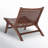 Chaise d'appoint en cuir Denman-858197320