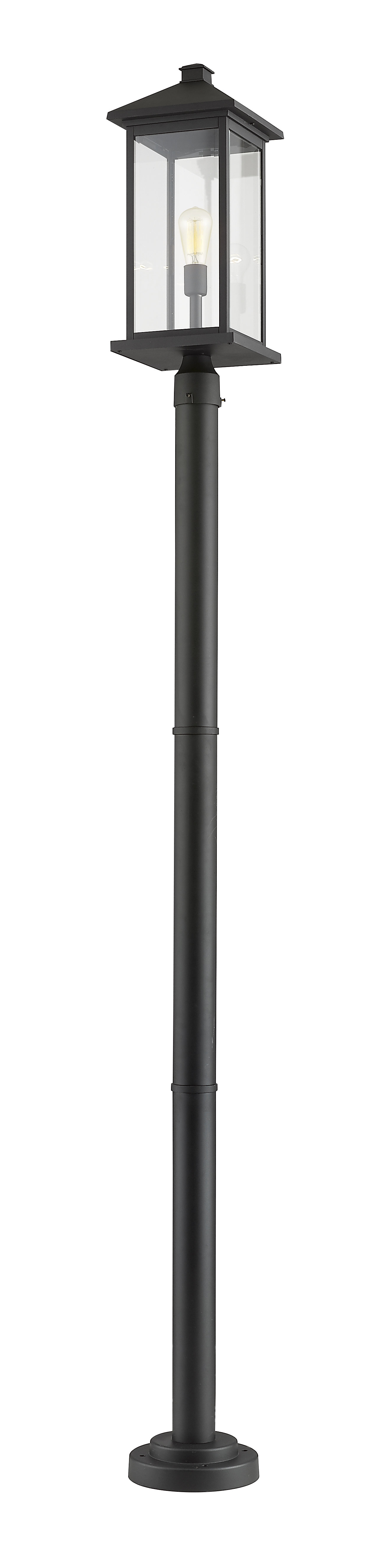Sol 72 Outdoor™ Lovette 1 -Light Hardwired / Plug-In Lamp Post (Full ...