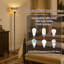 Lampe rétro sur pied 70 po avec abat-jour en verre coloré, base en aluminium avec interrupteur rotatif, douille d'ampoule E26, pour salon, chambre à coucher, coin lecture