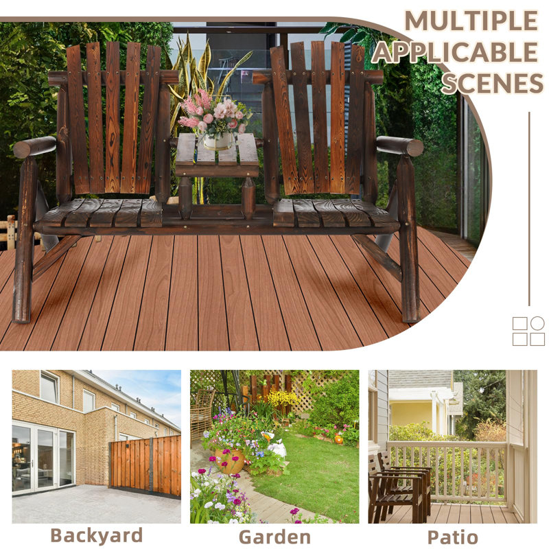 Banc d'extérieur Diamani Fir