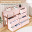 Meuble télé avec commode pour chambre à coucher 55 po, commode avec 10 tiroirs-972292686-972292676