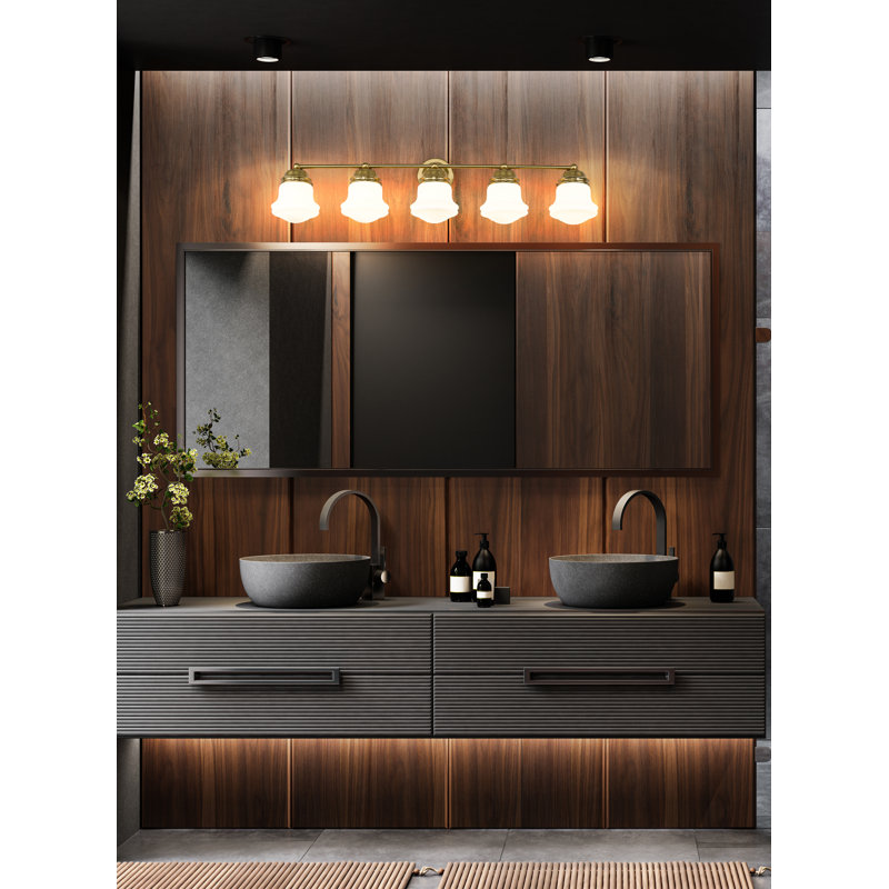 Brener 5 - Light Dimmable Vanity Light, Luxe Gold
