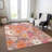Machine Washable Indoor/Outdoor Claudian ACN1507 Blush Rug-109534722