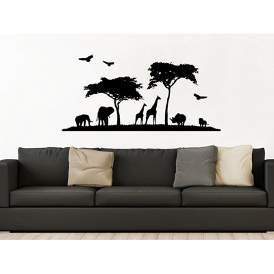 Landscape & Nature Non-Wall Damaging Wall Decal
