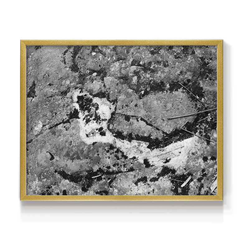 Found Textures XIV -Framed Print - Restickable, 11" H x 14" W