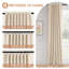 Paire de rideaux occultant et texturé 100% lin 50 po (ensemble de 2)-938519909-932488682